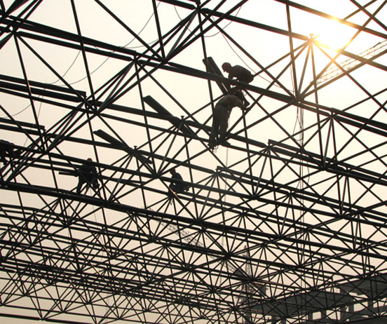 清远厂房网架安装