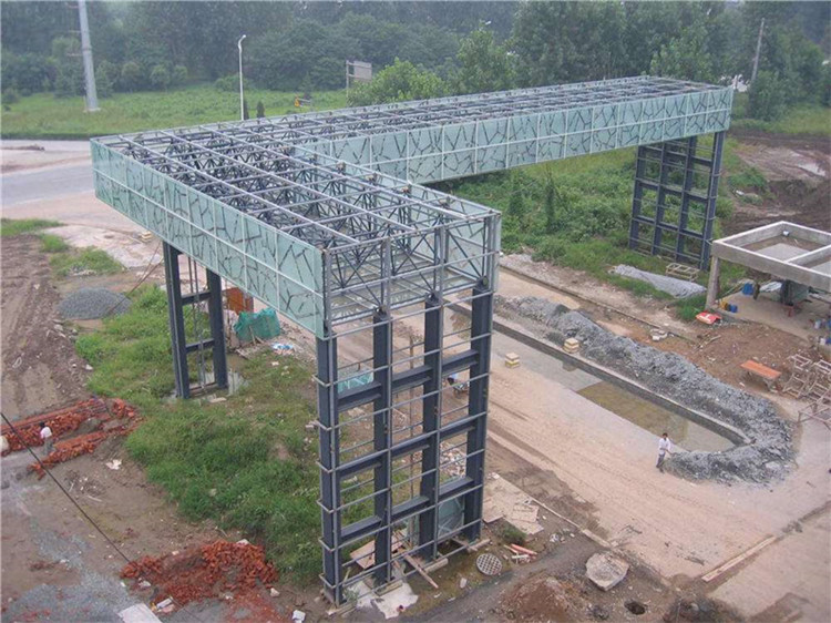 清远收费站网架