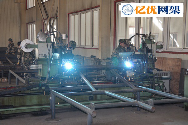 清远螺栓球网架加工车间